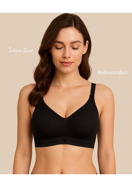 Intive Pureform Balensiz Dikişsiz Kopçasız Dokulu Seamless Bralet Sütyen (5 Renk)