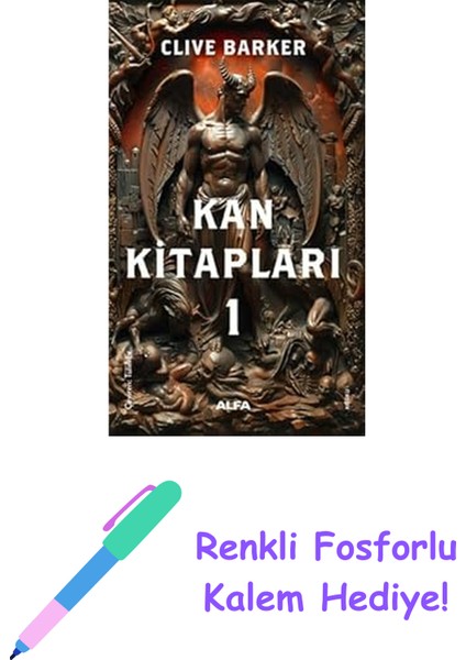 Kan Kitapları 1 + Renkli Fosforlu Kalem