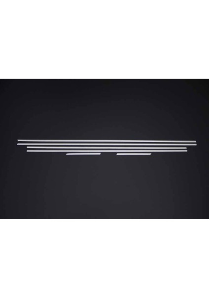 Kia Rio Hb Uyumlu Cam Çıtası 6 Parça 2011-2017 Paslanmaz Krom