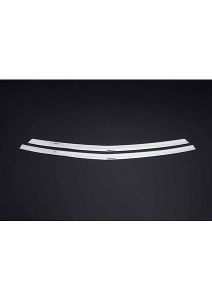 Mercedes VİTO/W447 Uyumlu Ön Tampon Çıtası Düz 2 Parça 2014 ve Üzeri Paslanmaz Krom