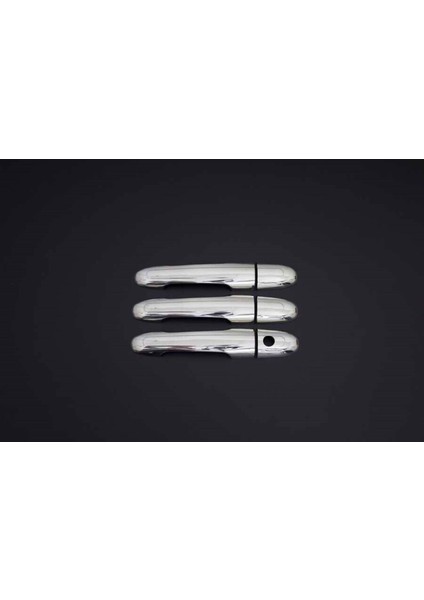 Mercedes VİTO/W639 Uyumlu Kapı Kolu 3 Parça 2003-2014 Paslanmaz Krom