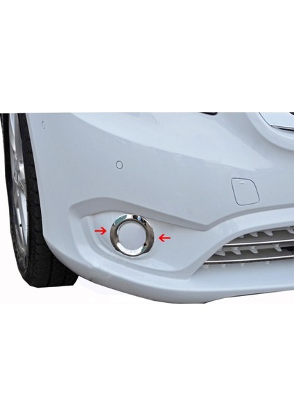 Mercedes VİTO/W447 Uyumlu Sis Çerçevesi 2 Parça 2014 ve Üzeri Paslanmaz Krom fiyatları