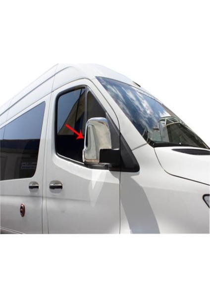 Mercedes Sprinter W907 Uyumlu Ayna Kapağı 2 Parça 2018 ve Üzeri Abs Krom fiyatları
