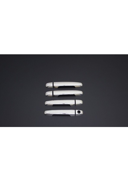 Hyundai I30 Uyumlu Kapı Kolu 4 Parça 2007-2012 Paslanmaz Krom