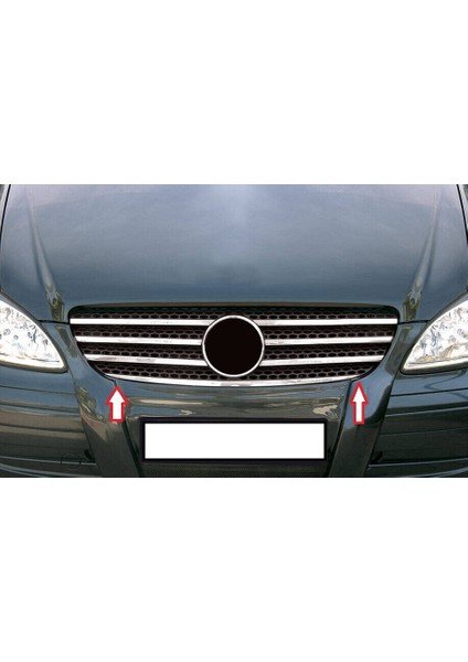 Mercedes VİTO/W639 Uyumlu Ön Panjur 7 Parça 2003-2014 Paslanmaz Krom fiyatları