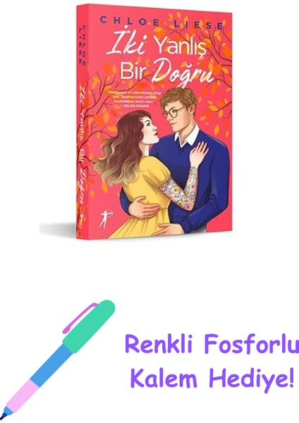 Iki Yanlış Bir Doğru + Renkli Fosforlu Kalem