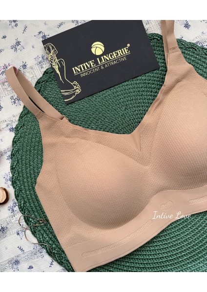 Intive Pureform Balensiz Dikişsiz Kopçasız Dokulu Seamless Bralet Sütyen (5 Renk) modelleri