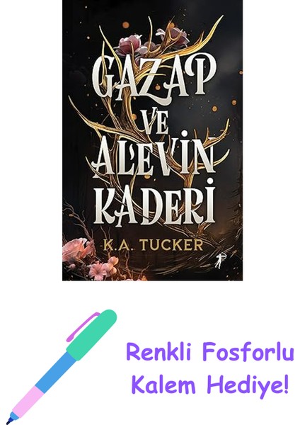 Gazap ve Alevin Kaderi: Kader ve Alev 1 + Renkli Fosforlu Kalem