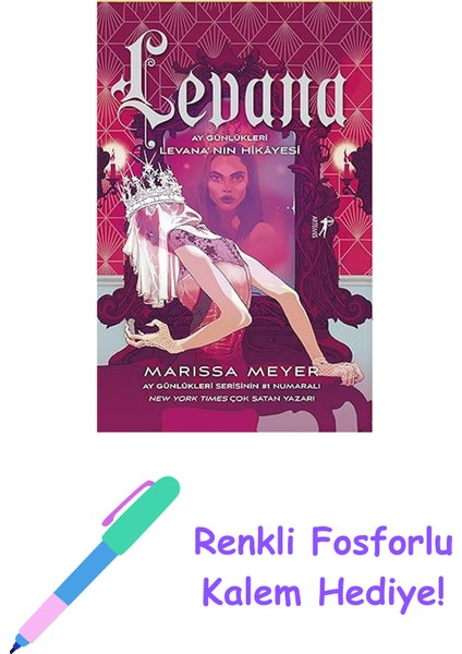 Levana: Bir Ay Günlüğü Kitabı + Renkli Fosforlu Kalem