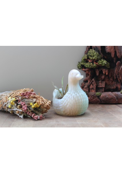 El Yapımı Epoksi Reçine Şık Tasarım Saksı/dekoratif Objeler (Çiçeksiz) - Kadın Emeği indirimleri