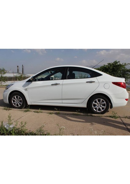 Hyundai Accent Blue Solaris Uyumlu Kapı Kolu 4 Parça 2011 Üzeri Paslanmaz Krom fiyatları