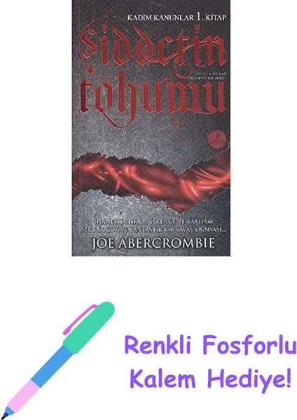 Şiddetin Tohumu: Kadim Kanunlar 1. Kitap + Renkli Fosforlu Kalem