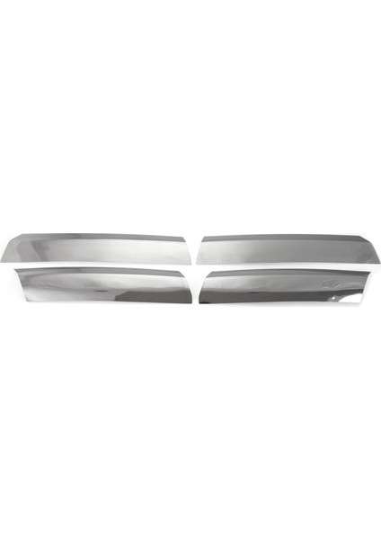 Mercedes VİTO/W639 Uyumlu Ön Panjur Geniş 4 Parça 2010-2014 Paslanmaz Krom