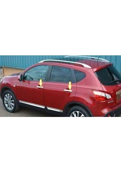 Nissan Qashqai Uyumlu Kapı Kolu 4 Parça 2007-2014 Paslanmaz Krom fiyatları