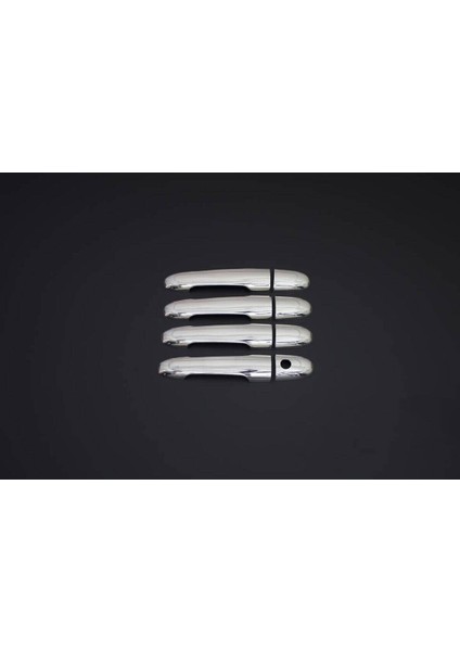 Mercedes VİTO/W639 Uyumlu Kapı Kolu 4 Parça 2003-2014 Paslanmaz Krom