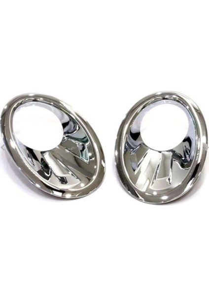 Nissan Qashqai Facelift Sis Farı Çerçevesi 2 Parça 2010-2014 Abs Krom