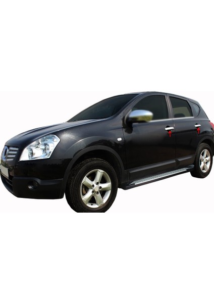 Nissan Qashqai Facelift Uyumlu Kapı Kolu Sensörlü 4 Parça 2010-2014 Paslanmaz Krom fiyatları
