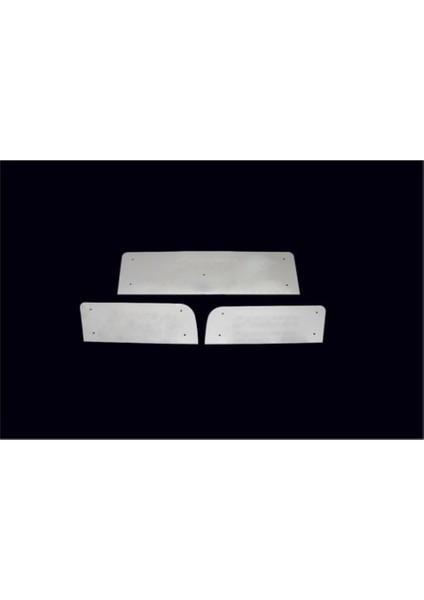 Mercedes Sprinter W907 Uyumlu Kapı Eşiği 3 Parça 2018 ve Üzeri Paslanmaz Krom