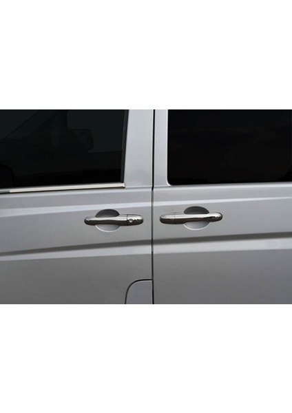 Mercedes VİTO/W639 Uyumlu Kapı Kolu 4 Parça 2010-2014 Paslanmaz Krom fiyatları