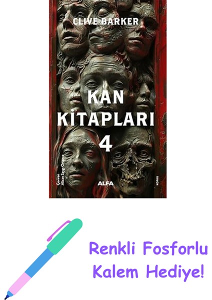 Kan Kitapları 4 + Renkli Fosforlu Kalem