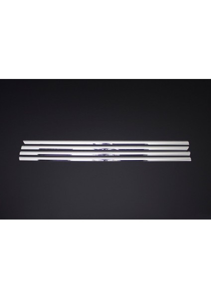 Nissan Qashqai Uyumlu Cam Çıtası 4 Parça 2007-2014 Paslanmaz Krom