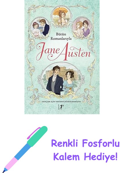 Bütün Romanlarıyla Jane Austen (Ciltli) + Renkli Fosforlu Kalem