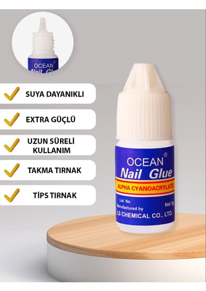 Takma Tırnak Yapıştırıcısı 3 Gram