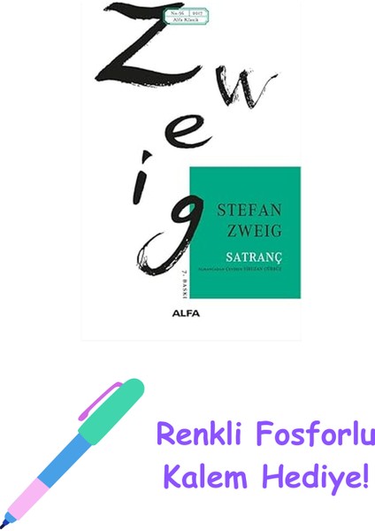 Satranç: Alfa Klasik + Renkli Fosforlu Kalem