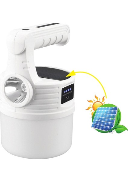 LED Güneş Enerjili Kamp LAMBASI–2000 Lümen Süper Parlak, 5 Aydınlatma Modlu,usb Ile Şarj Edilebilir Dış Mekan,asılabilir Torch El Feneri (4915) modelleri