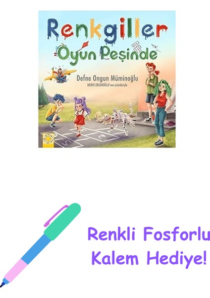 Renkgiller Oyun Peşinde + Renkli Fosforlu Kalem