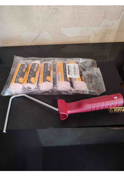 Anza 5 Li Pembe Rulo 10 cm ve Rulo Sapı modelleri