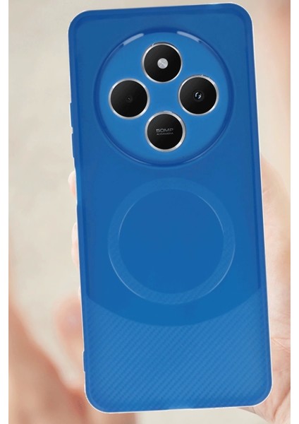 Xiaomi Redmi 14C Kılıf Maya Karbon Kapak - Siyah