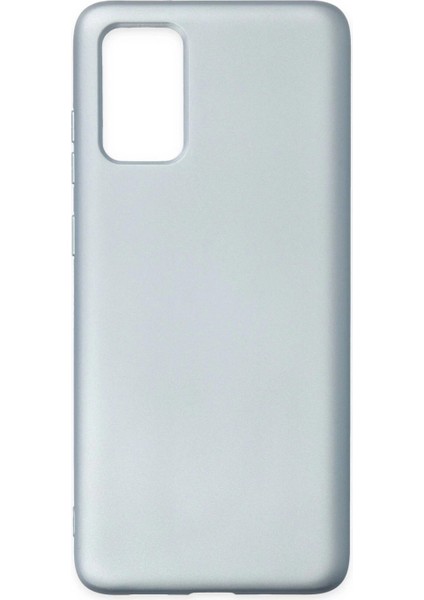 Samsung Galaxy S20 Plus Kılıf Nano Içi Kadife Silikon - Sky Blue