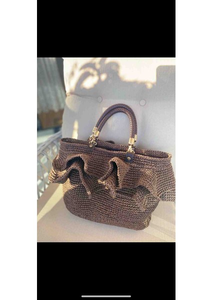 Hasır Bayan Çanta