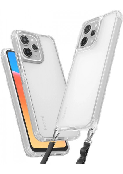 Xiaomi Redmi 12 Kılıf Penta Silikon Kılıf - Şeffaf