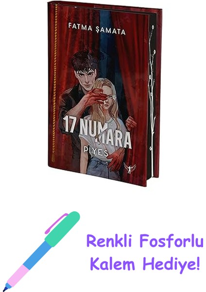 17 Numara - Piyes (Ciltli) + Renkli Fosforlu Kalem