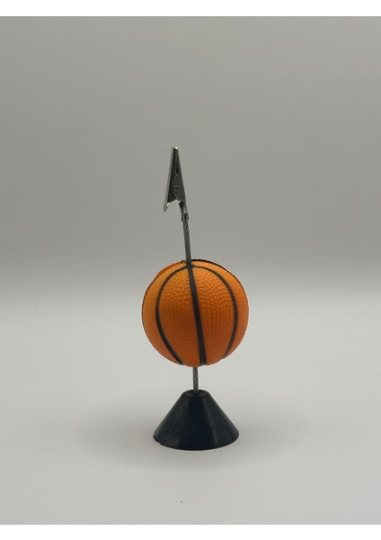 Basketbol Topu Tasarımlı Masaüstü Not Tutucu