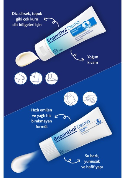 Bepanthol Derma Onarıcı Bakım Merhemi 50 gr fırsatları