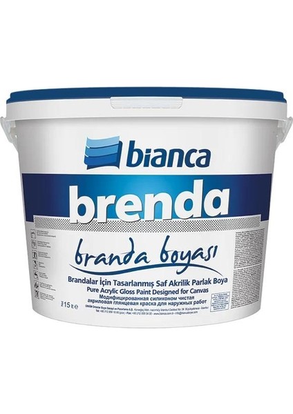 Brenda Branda Boyası 2.5 Lt Beyaz