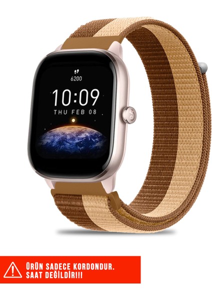 Amazfit Bip / Bip Lite / Bip U Pro / Active / Cheetah (Kare) / Bip 3 / Bip 3 Pro Uyumlu Kordon 20MM