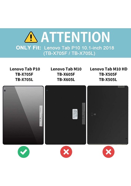 Çoçuk Için Siyah Tablet Kılıfı Galaxy Tab A8 /s6 Lite Huawei / Lenovo Tab P10 - Tab M10 Seri Uyumlu modelleri