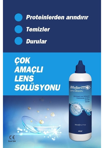 Asfstore Blefaritto Lens Solüsyonu 360 ml fiyatları