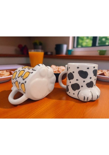 Seramik El Yapımı Pati Kupa modelleri