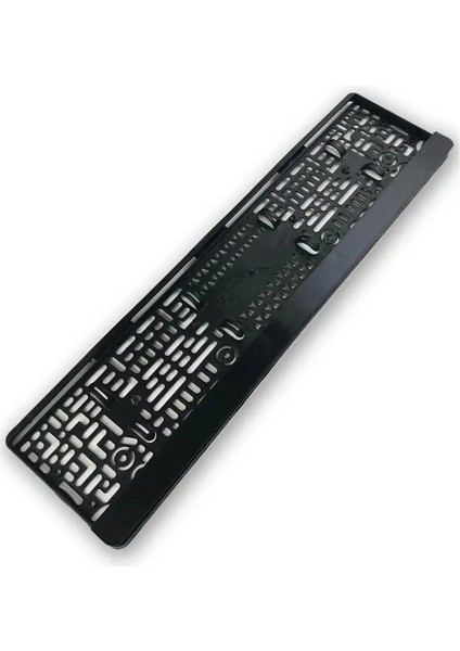 Oto Araç Plakalığı Siyah Plakalık Araba Plaka Çerçevesi 2 Adet Siyah modelleri