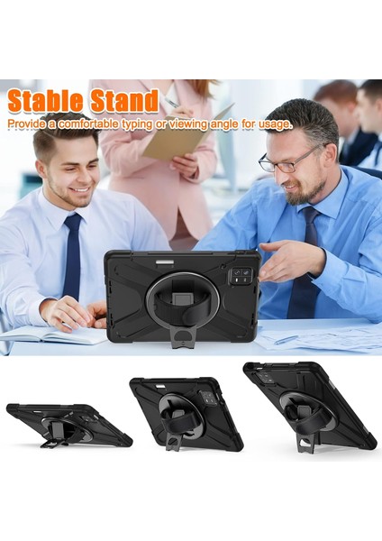 En Iyi Tablet Kılıfı Xiaomi Mi Pad 6 + Pro Uyumlu El Tutacaklı Standlı Askılı Tablet Kılıfı Kılıf