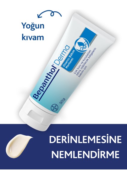Asfstore Bepanthol Derma Onarıcı Bakım Merhemi 50 gr 2 Adet modelleri