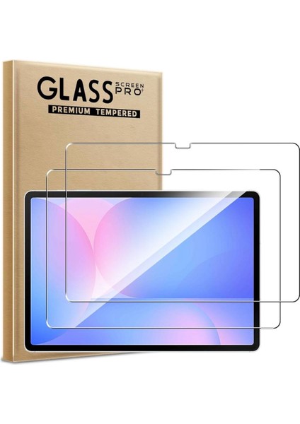 Samsung Galaxy Tab S10 Fe+ Uyumlu Temperli Ekran Koruyucu Kirilmaz Cam