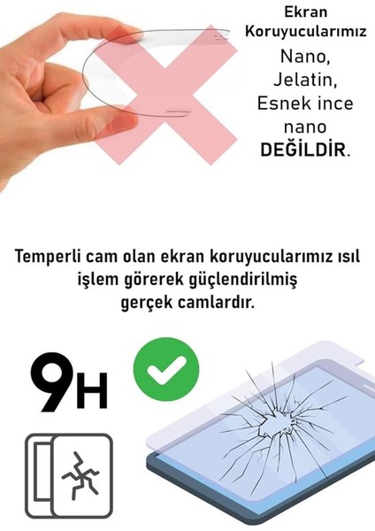 Samsung Galaxy Tab S10 Fe+ Uyumlu Temperli Ekran Koruyucu Kirilmaz Cam fırsatları