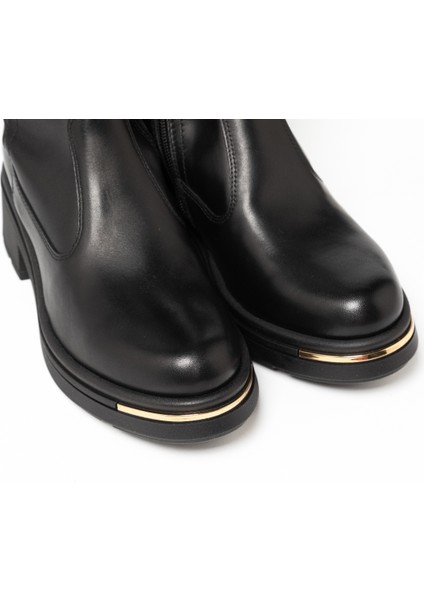 Kadın Bot I514866D Nerogiardini Guanto Nero T.nappa Gıo Nero 16 Tr Colonıa 8434 Lıgh