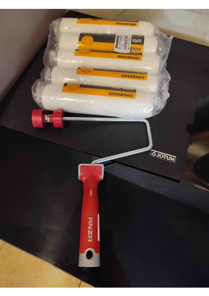 Anza Antex Beyaz Rulo 23 cm 5 Ad. ve Rulo Sapı